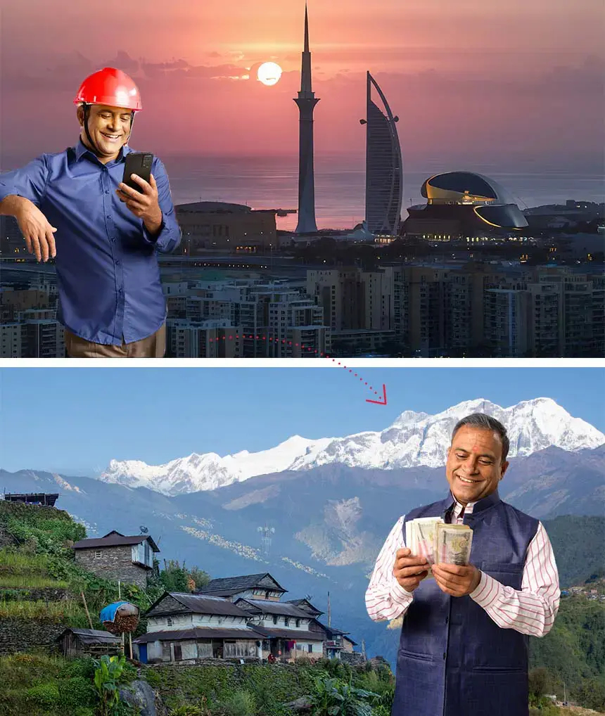 Send Money From Kuwait to Nepal