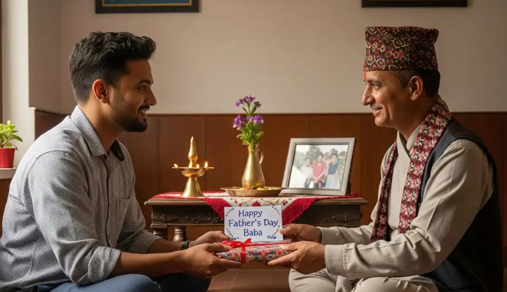 Kushe Aunsi 2082 : Celebrate Nepali Father’s Day & Send Love Home Instantly